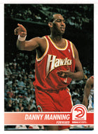 Danny Manning - Atlanta Hawks (NBA Basketball Card) 1994-95 Hoops # 6 Mint