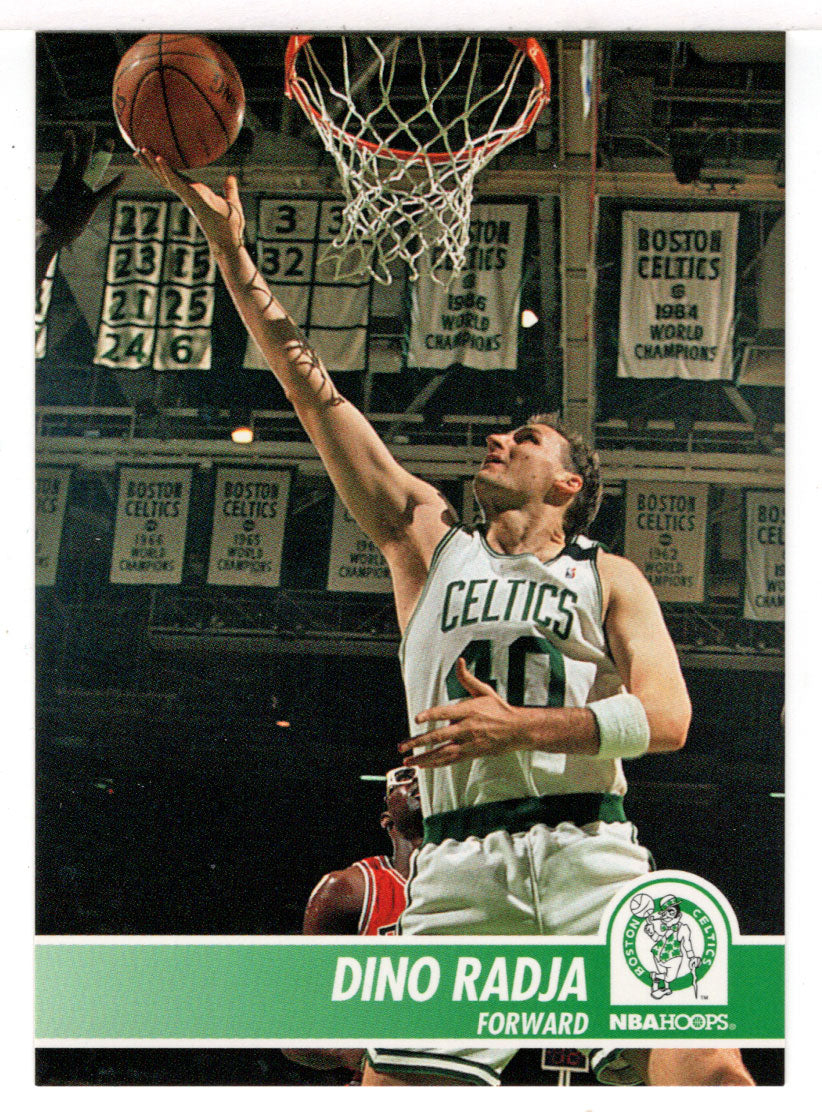 Dino Radja - Boston Celtics (NBA Basketball Card) 1994-95 Hoops # 14 Mint