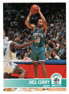 Dell Curry - Charlotte Hornets (NBA Basketball Card) 1994-95 Hoops # 18 Mint