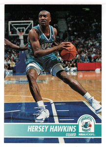 Hersey Hawkins - Charlotte Hornets (NBA Basketball Card) 1994-95 Hoops # 19 Mint