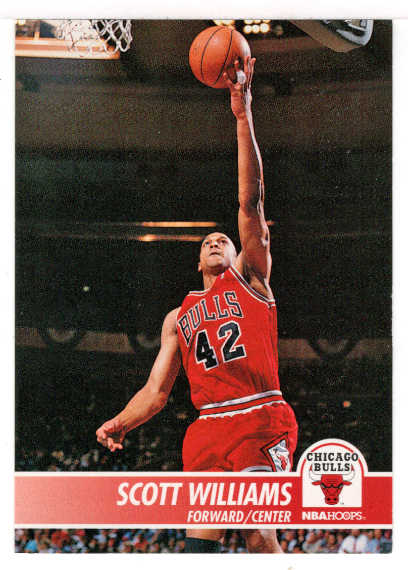 Scott Williams - Chicago Bulls (NBA Basketball Card) 1994-95 Hoops # 31 Mint