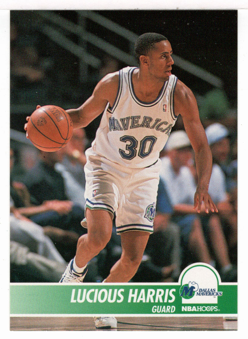 Lucious Harris - Dallas Mavericks - Cleveland Cavaliers (NBA Basketball Card) 1994-95 Hoops # 42 Mint