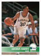 Lucious Harris - Dallas Mavericks - Cleveland Cavaliers (NBA Basketball Card) 1994-95 Hoops # 42 Mint
