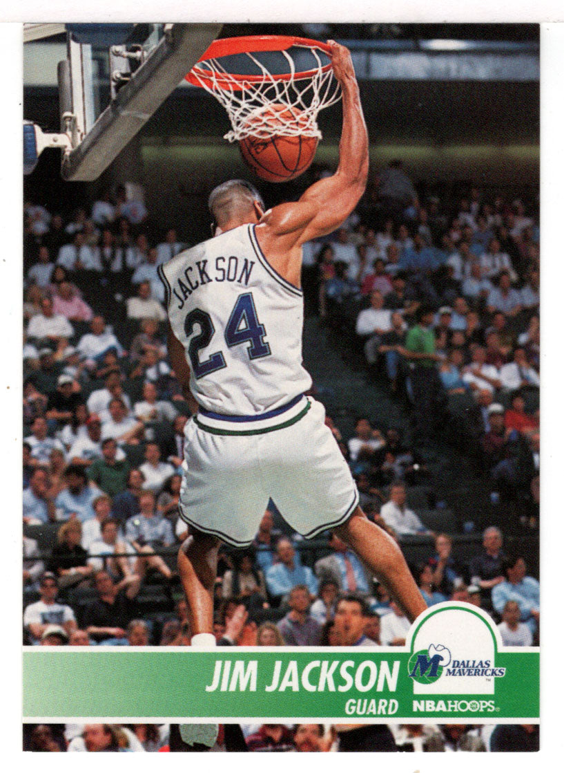 Jim Jackson - Dallas Mavericks - Cleveland Cavaliers (NBA Basketball Card) 1994-95 Hoops # 43 Mint