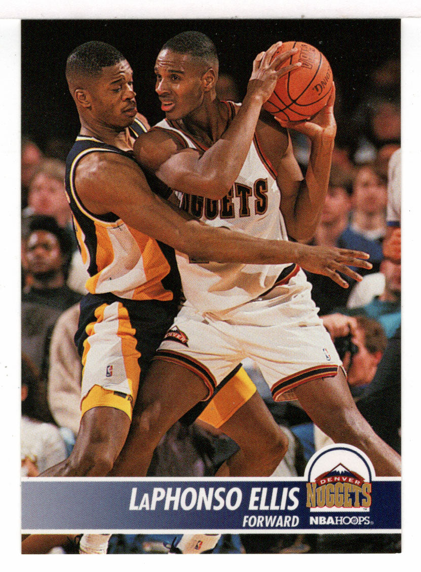 LaPhonso Ellis - Denver Nuggets (NBA Basketball Card) 1994-95 Hoops # 49 Mint