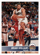 Brian Williams - Denver Nuggets (NBA Basketball Card) 1994-95 Hoops # 54 Mint