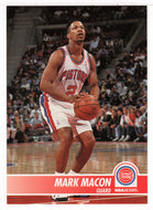 Mark Macon - Detroit Pistons (NBA Basketball Card) 1994-95 Hoops # 61 Mint