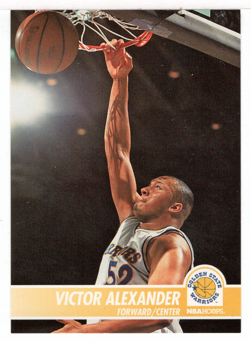 Victor Alexander - Golden State Warriors (NBA Basketball Card) 1994-95 Hoops # 63 Mint