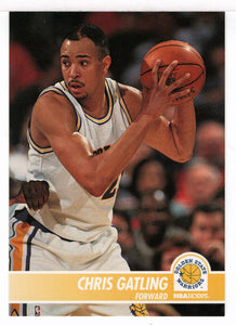 Chris Gatling - Golden State Warriors (NBA Basketball Card) 1994-95 Hoops # 64 Mint