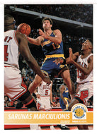 Sarunas Marciulionis - Golden State Warriors (NBA Basketball Card) 1994-95 Hoops # 67 Mint