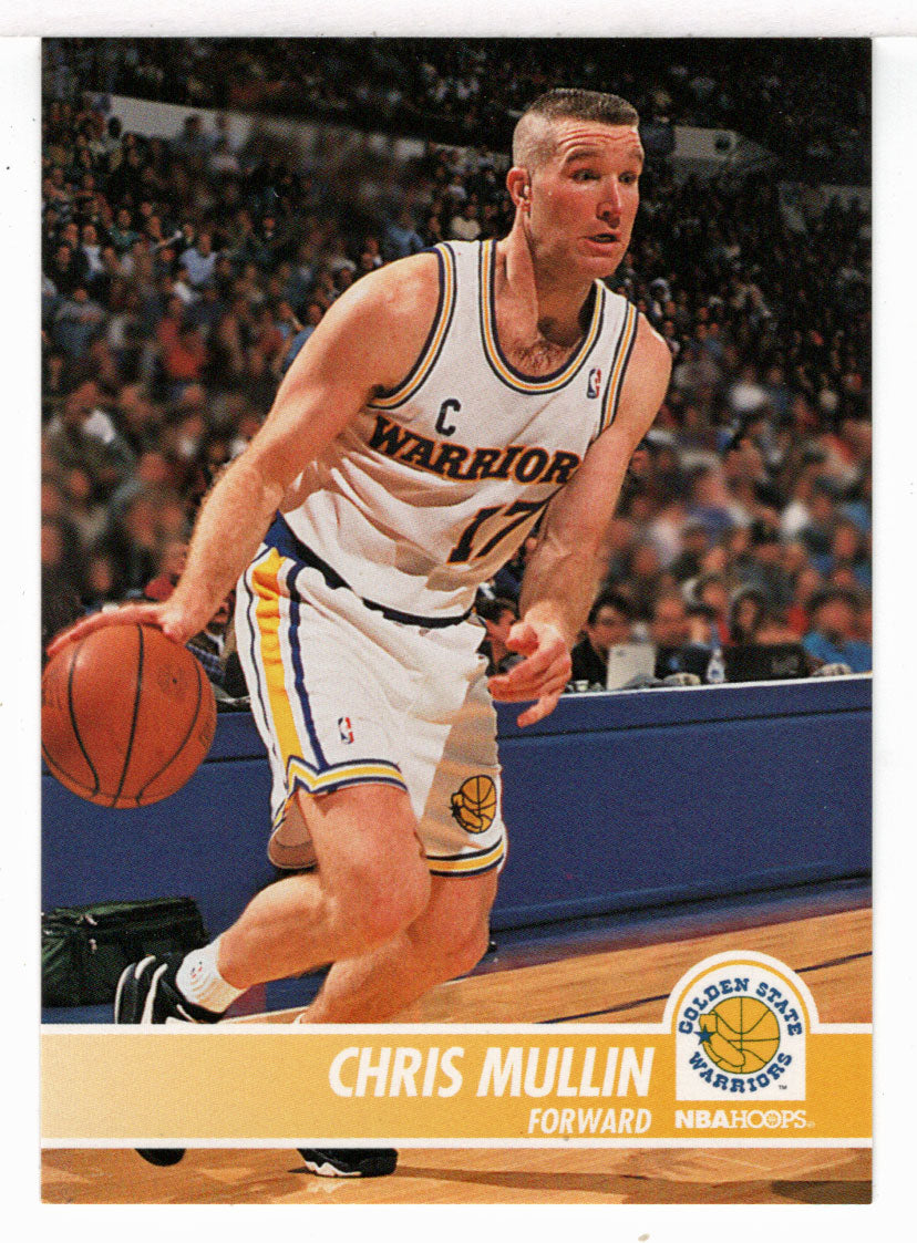 Chris Mullin - Golden State Warriors (NBA Basketball Card) 1994-95 Hoops # 68 Mint