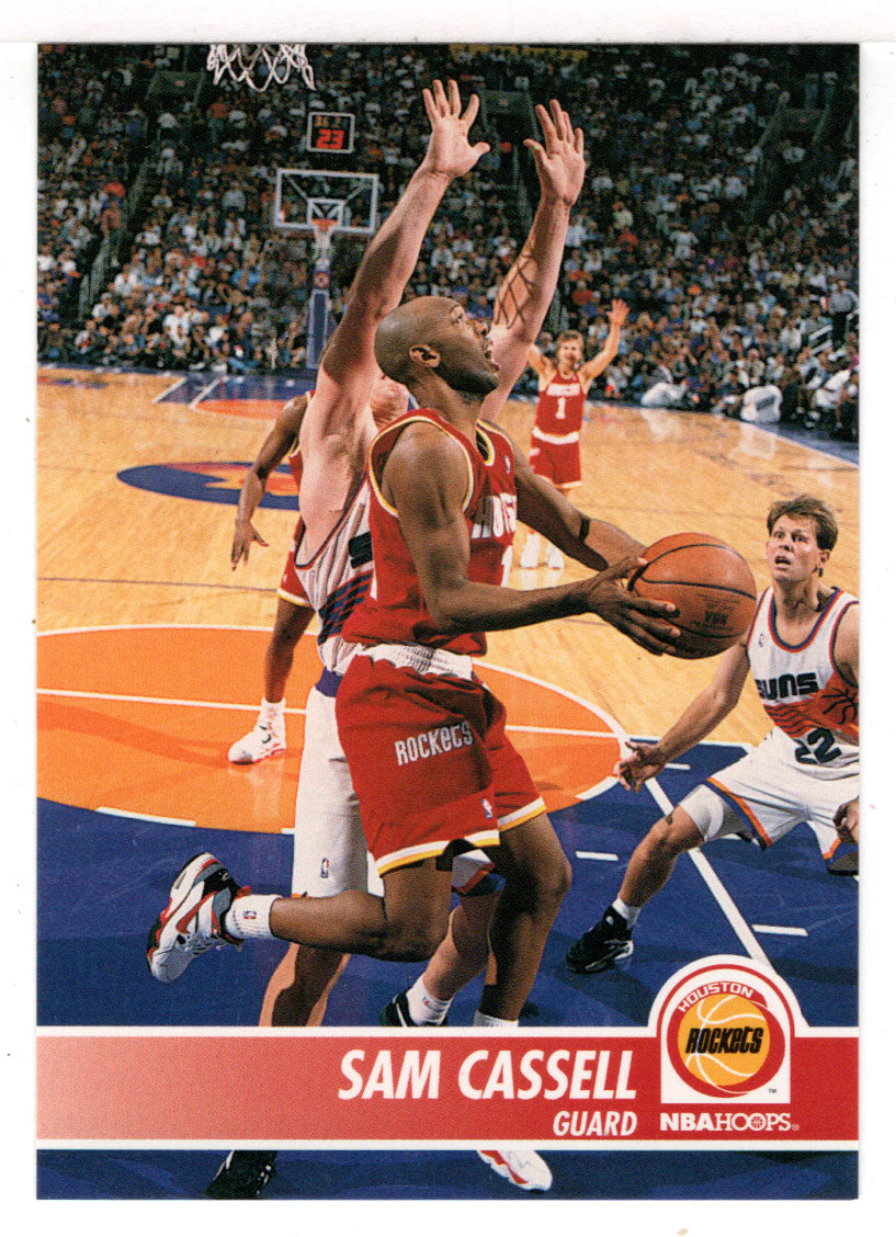 Sam Cassell - Houston Rockets (NBA Basketball Card) 1994-95 Hoops # 73 Mint