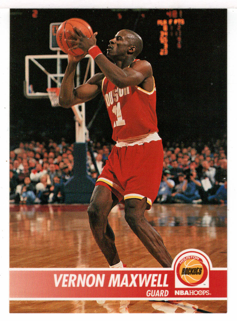 Vernon Maxwell - Houston Rockets (NBA Basketball Card) 1994-95 Hoops # 77 Mint