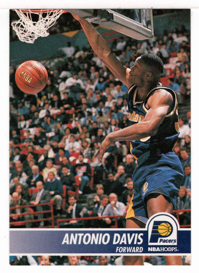 Antonio Davis - Indiana Pacers (NBA Basketball Card) 1994-95 Hoops # 81 Mint
