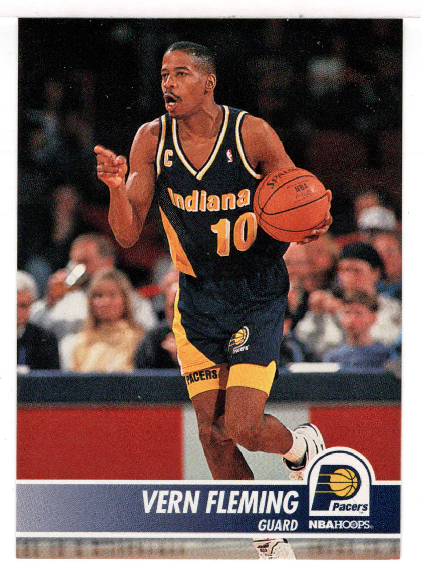 Vern Fleming - Indiana Pacers (NBA Basketball Card) 1994-95 Hoops # 83 Mint