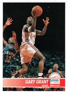 Gary Grant - Los Angeles Clippers (NBA Basketball Card) 1994-95 Hoops # 92 Mint