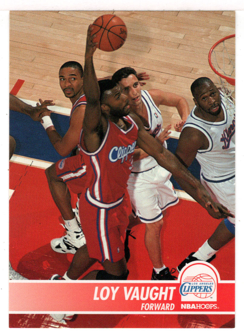 Loy Vaught - Los Angeles Clippers (NBA Basketball Card) 1994-95 Hoops # 96 Mint