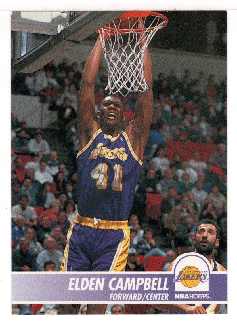 Elden Campbell - Los Angeles Lakers (NBA Basketball Card) 1994-95 Hoops # 98 Mint
