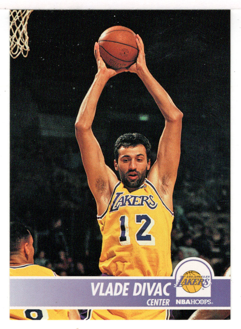 Vlade Divac - Los Angeles Lakers (NBA Basketball Card) 1994-95 Hoops # 100 Mint