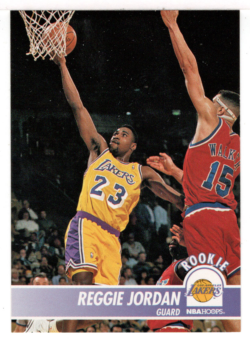 Reggie Jordan - Los Angeles Lakers (NBA Basketball Card) 1994-95 Hoops # 101 Mint