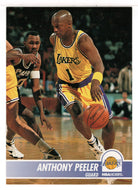 Anthony Peeler - Los Angeles Lakers (NBA Basketball Card) 1994-95 Hoops # 103 Mint