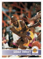 Sedale Threatt - Los Angeles Lakers (NBA Basketball Card) 1994-95 Hoops # 104 Mint