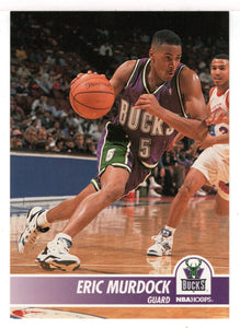 Eric Murdock - Milwaukee Bucks (NBA Basketball Card) 1994-95 Hoops # 120 Mint