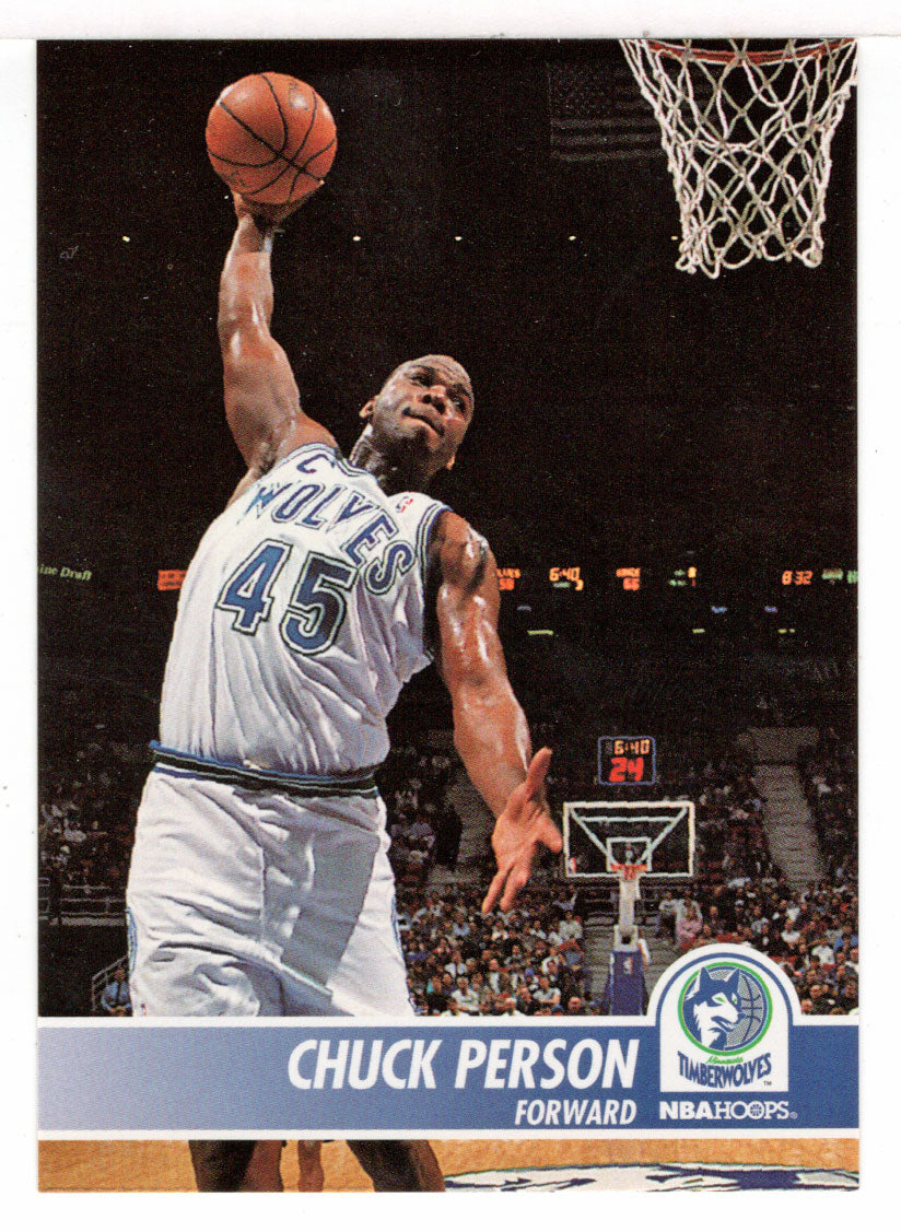 Chuck Person - Minnesota Timberwolves (NBA Basketball Card) 1994-95 Hoops # 125 Mint