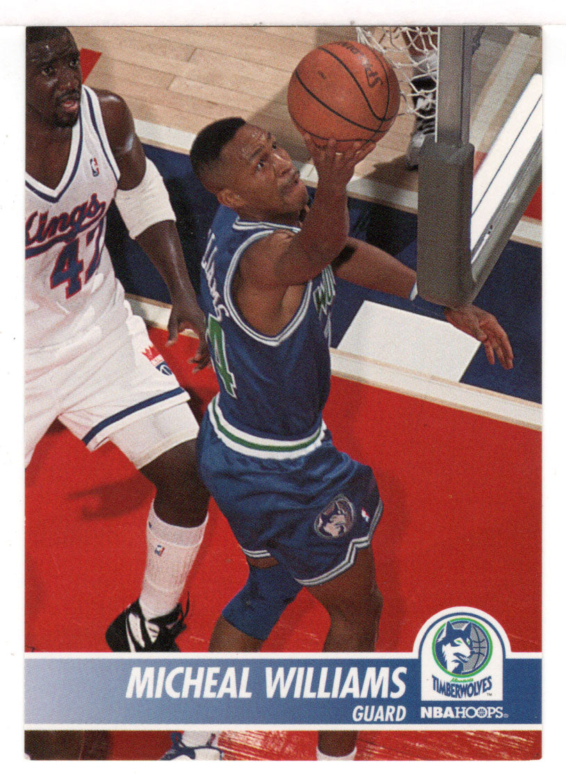 Micheal Williams - Minnesota Timberwolves (NBA Basketball Card) 1994-95 Hoops # 129 Mint