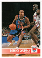 Derrick Coleman - New Jersey Nets (NBA Basketball Card) 1994-95 Hoops # 133 Mint
