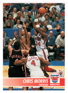 Chris Morris - New Jersey Nets (NBA Basketball Card) 1994-95 Hoops # 136 Mint