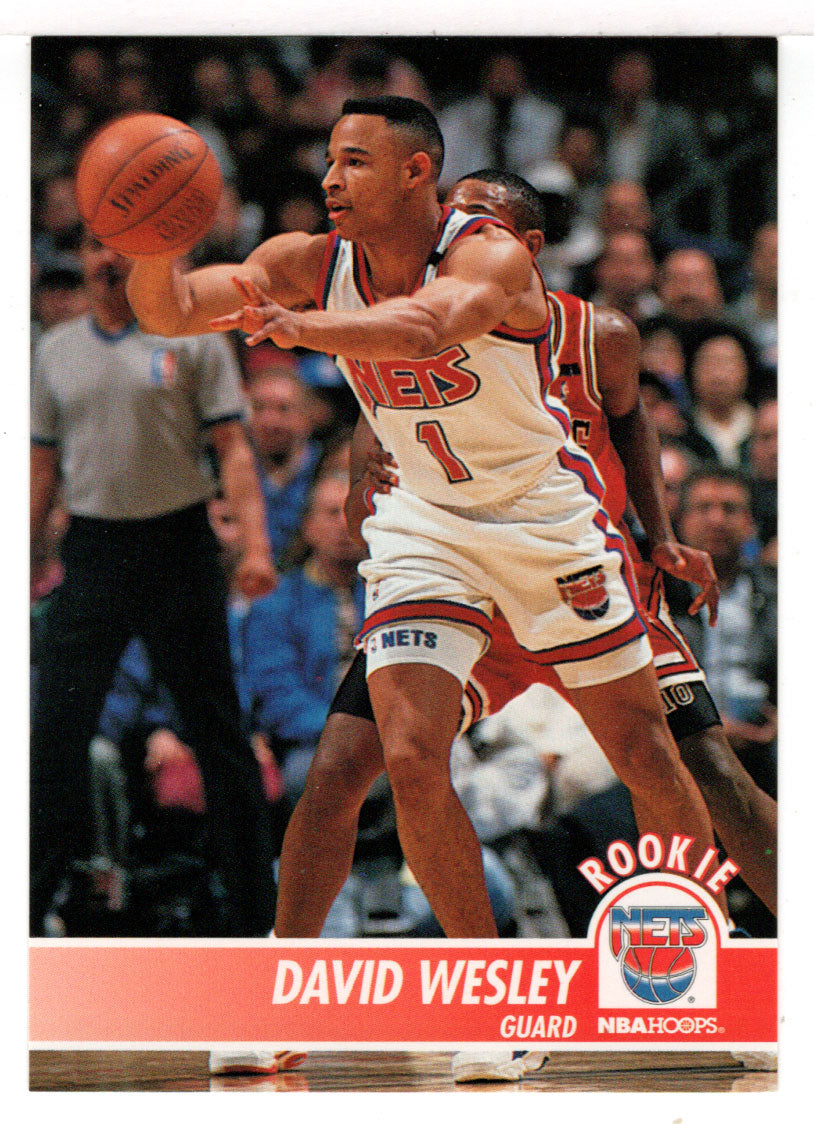 David Wesley - New Jersey Nets (NBA Basketball Card) 1994-95 Hoops # 138 Mint