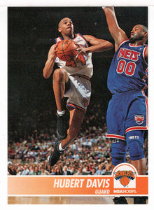 Hubert Davis - New York Knicks (NBA Basketball Card) 1994-95 Hoops # 141 Mint