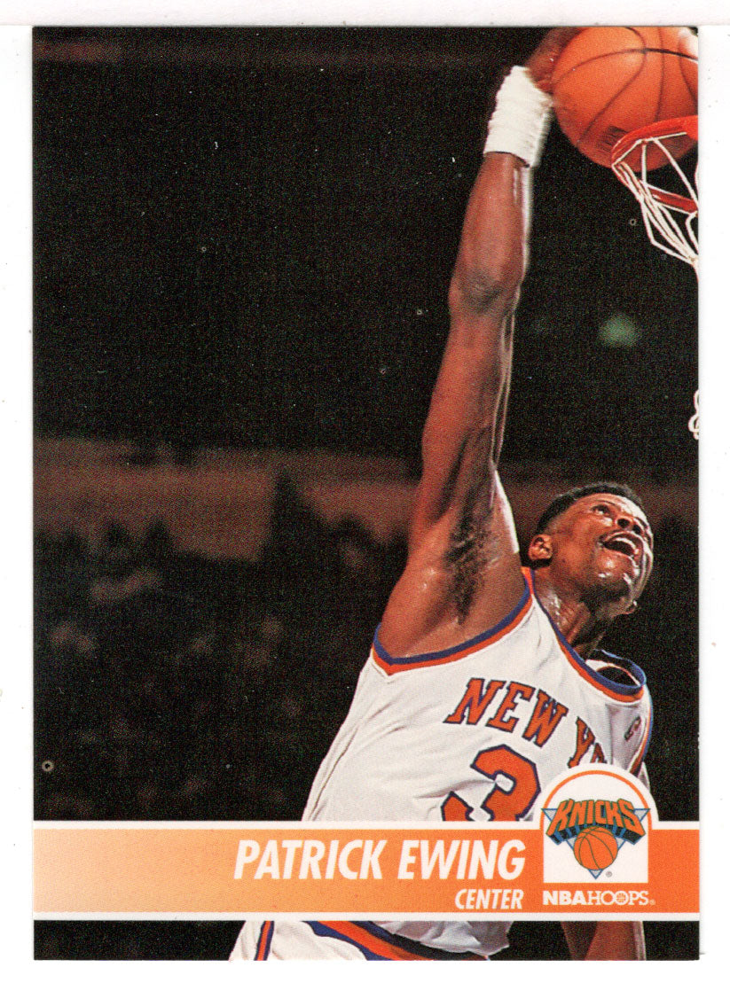 Patrick Ewing - New York Knicks (NBA Basketball Card) 1994-95 Hoops # 142 Mint