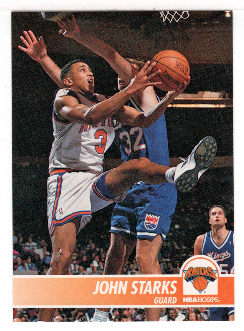 John Starks - New York Knicks (NBA Basketball Card) 1994-95 Hoops # 147 Mint