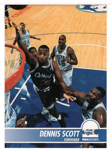 Dennis Scott - Orlando Magic (NBA Basketball Card) 1994-95 Hoops # 154 Mint