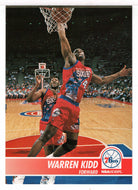 Warren Kidd - Philadelphia 76ers (NBA Basketball Card) 1994-95 Hoops # 160 Mint