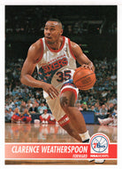 Clarence Weatherspoon - Philadelphia 76ers (NBA Basketball Card) 1994-95 Hoops # 164 Mint