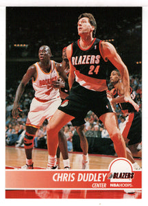 Chris Dudley - Portland Trail Blazers (NBA Basketball Card) 1994-95 Hoops # 175 Mint