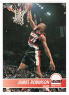James Robinson - Portland Trail Blazers (NBA Basketball Card) 1994-95 Hoops # 180 Mint