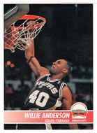 Willie Anderson - San Antonio Spurs (NBA Basketball Card) 1994-95 Hoops # 191 Mint