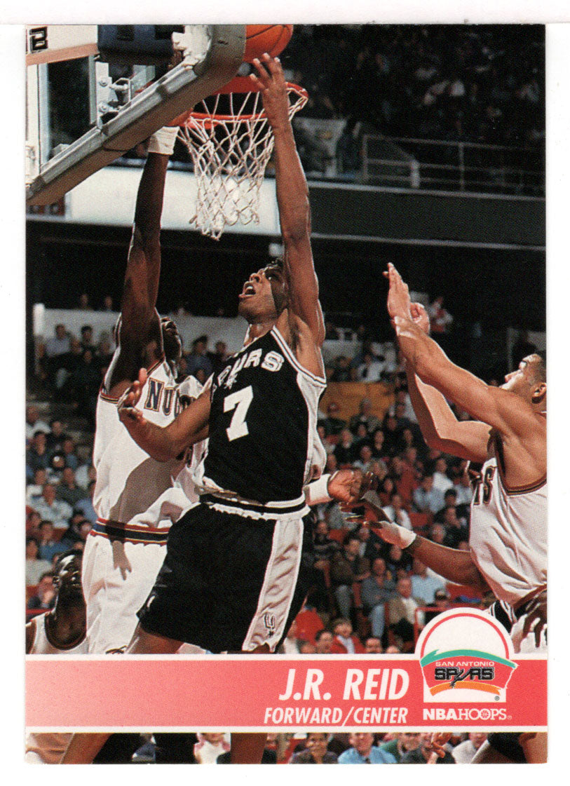 J.R. Reid - San Antonio Spurs (NBA Basketball Card) 1994-95 Hoops # 195 Mint