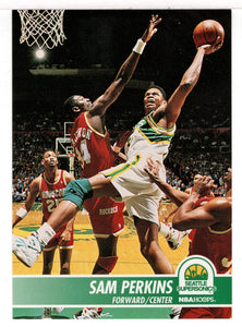 Sam Perkins - Seattle SuperSonics (NBA Basketball Card) 1994-95 Hoops # 204 Mint