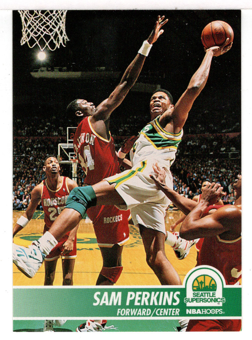 Sam Perkins - Seattle SuperSonics (NBA Basketball Card) 1994-95 Hoops # 204 Mint