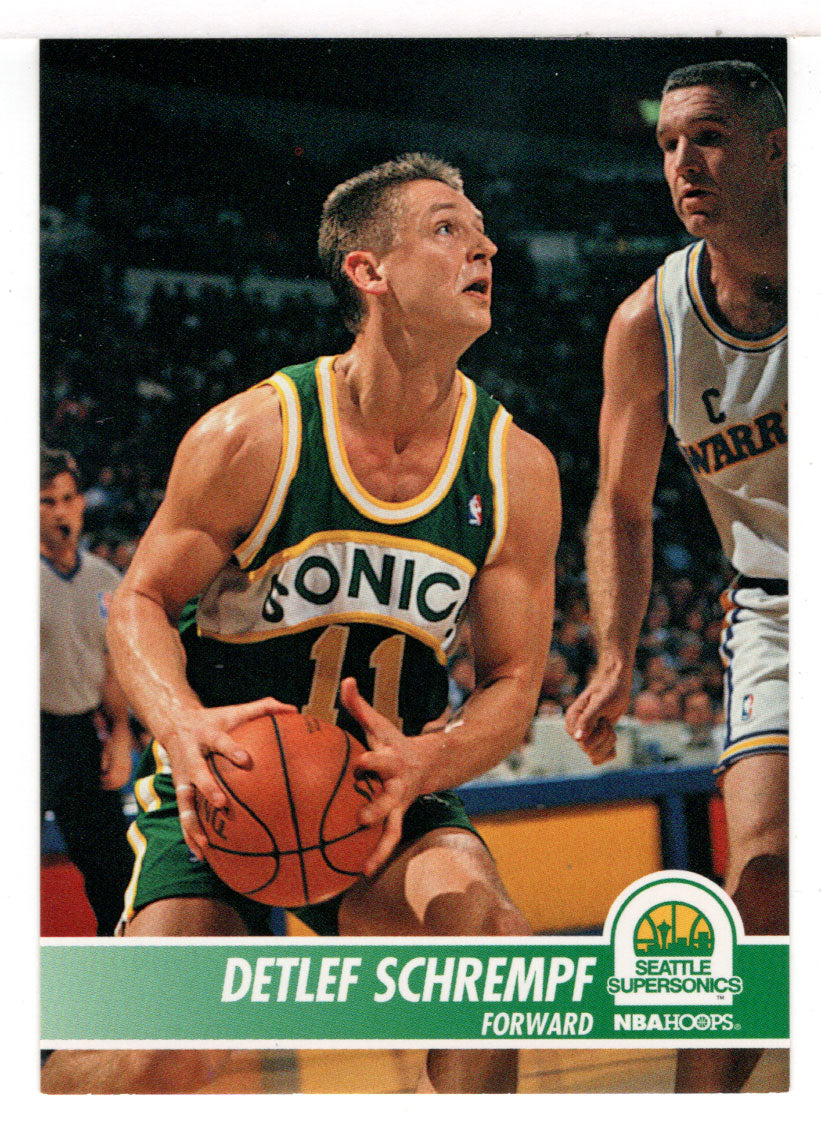 Detlef Schrempf - Seattle SuperSonics (NBA Basketball Card) 1994-95 Hoops # 206 Mint
