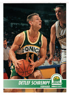 Detlef Schrempf - Seattle SuperSonics (NBA Basketball Card) 1994-95 Hoops # 206 Mint