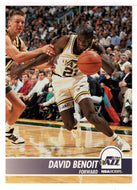 David Benoit - Utah Jazz (NBA Basketball Card) 1994-95 Hoops # 207 Mint