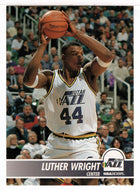 Luther Wright - Utah Jazz (NBA Basketball Card) 1994-95 Hoops # 215 Mint