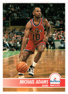 Michael Adams - Washington Bullets (NBA Basketball Card) 1994-95 Hoops # 216 Mint
