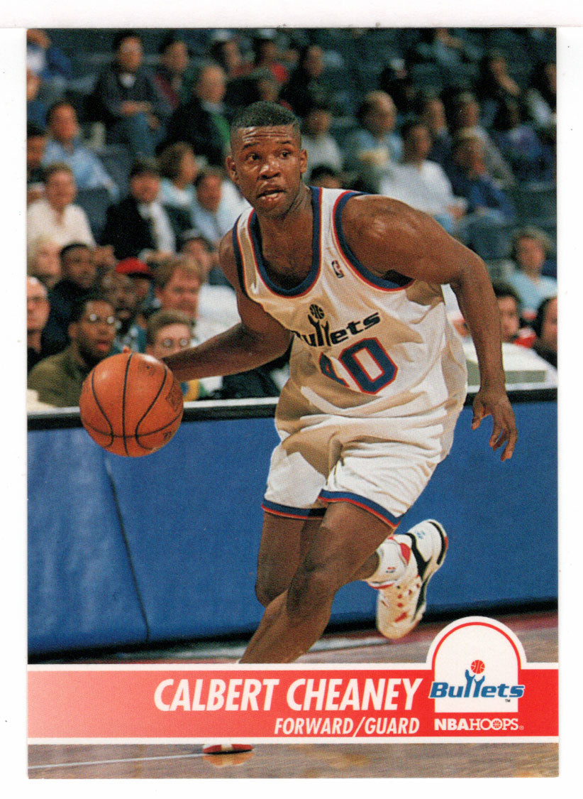 Calbert Cheaney - Washington Bullets (NBA Basketball Card) 1994-95 Hoops # 219 Mint